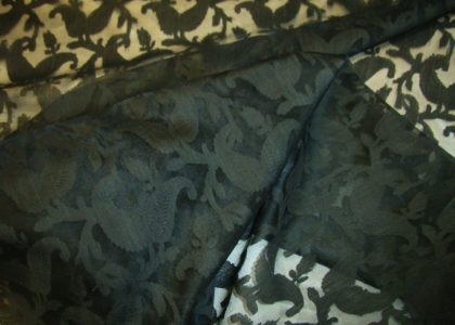 Organza TE 4997 Schwarz